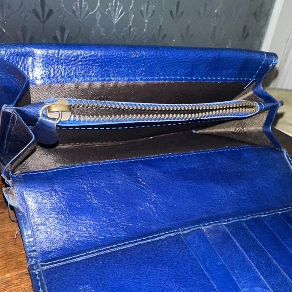 Mulberry Royal Blue Leather Clutch - Picture 5 of 6